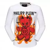 round neck sweaters philipp plein hombres designer angry teddy bear monster
